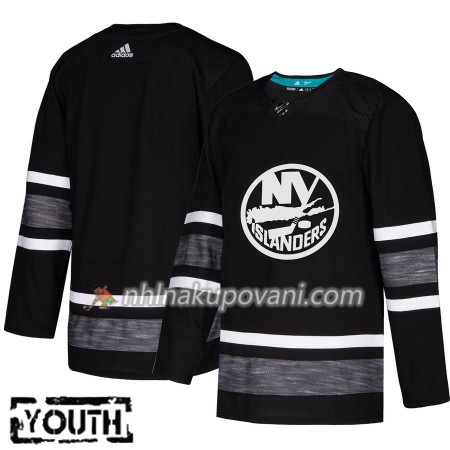 New York Islanders Dresy Blank Černá 2019 NHL All-Star Adidas Authentic - Dětské